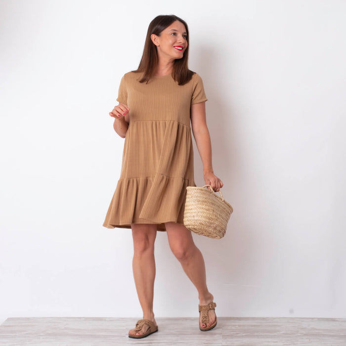 Loren Dress - Camel