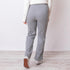 Purple Pleated Trousers - Gray