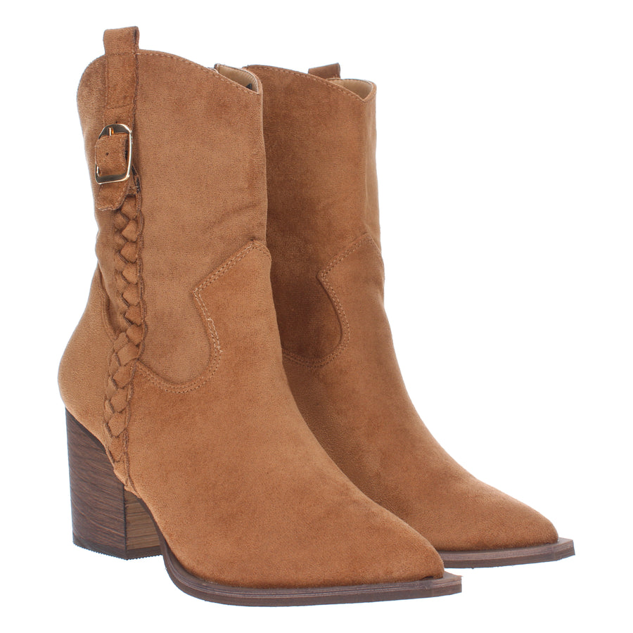 Ankle boot Trens - Camel