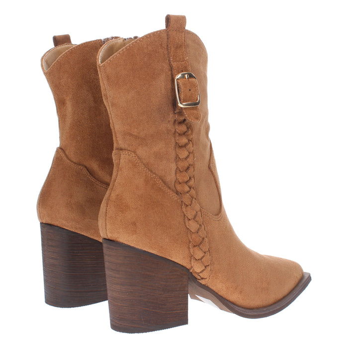 Ankle boot Trens - Camel