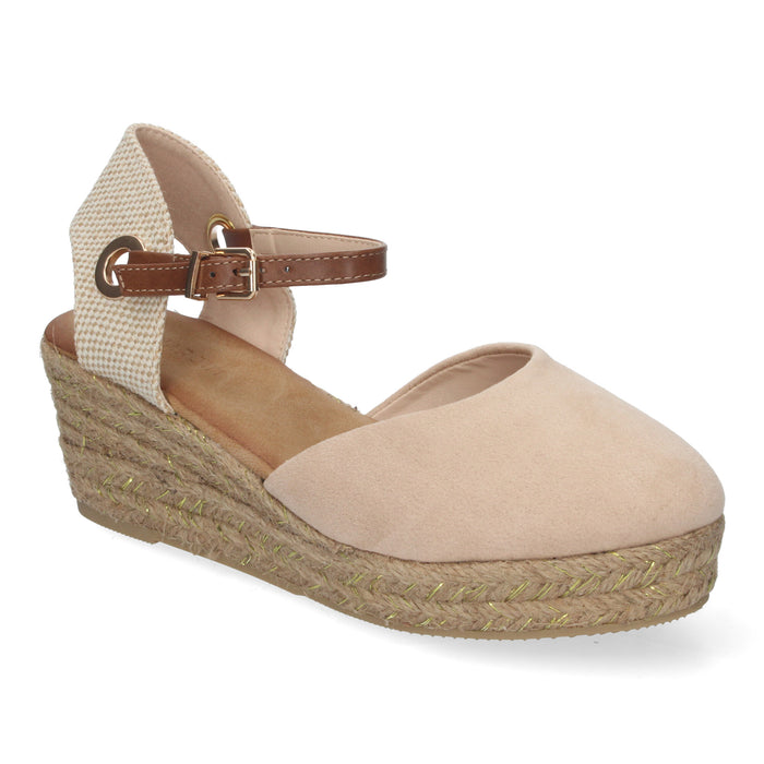 Sandalo con zeppa Betty - Beige