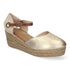 Betty Wedge Sandal - Gold