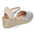 Tenerife Silver Wedge Sandal