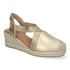 Tony Wedge Sandal - Gold