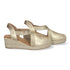 Tony Wedge Sandal - Gold