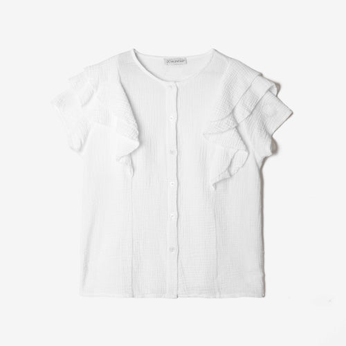 Fadabi-Hemd – Weiß