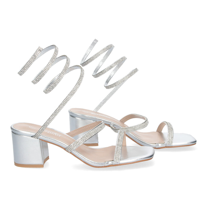 Ema Sandal - Silver