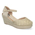 Fine Wedge Sandal - Gold