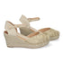 Fine Wedge Sandal - Gold