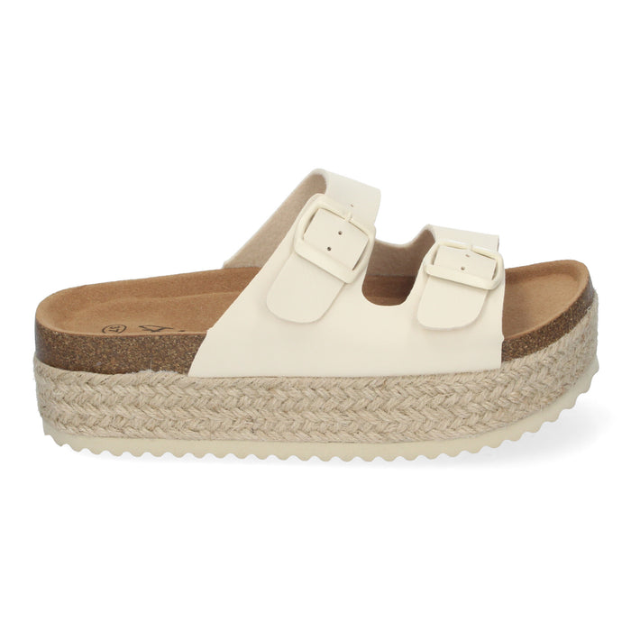 Sandalia Tevi Bio - Beige