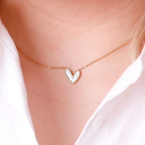 Cuore Necklace - Gold