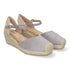 Casi Wedge Sandal - Gray