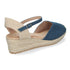 Casi Wedge Sandal - Jeans