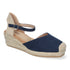 Casi Wedge Sandal - Navy