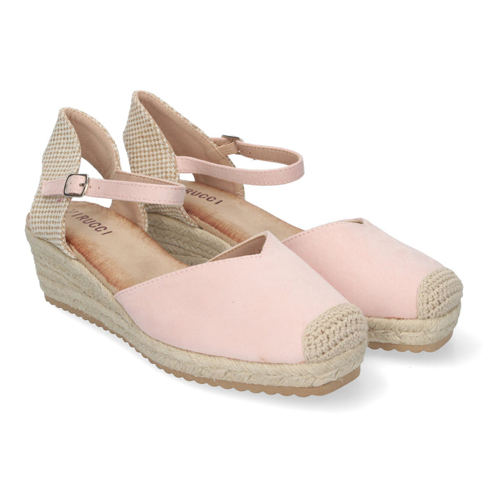 Casi Wedge Sandal - Nude