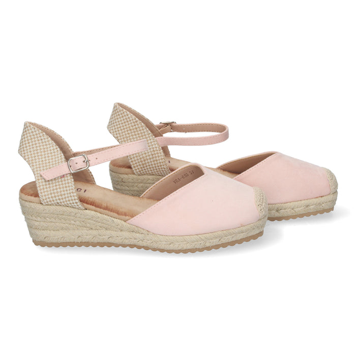 Casi Wedge Sandal - Nude