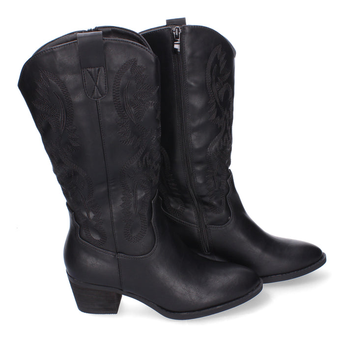 Botte Country Mia - Noir