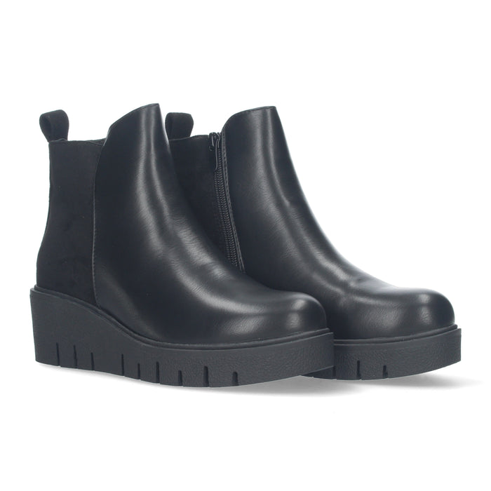 Glera-Stiefel – Schwarz