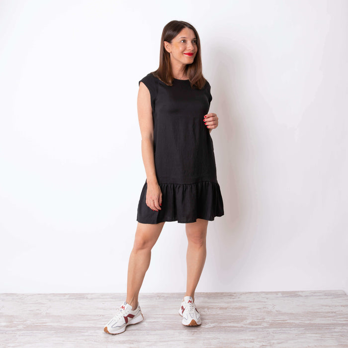 Vestido mangia - Negro