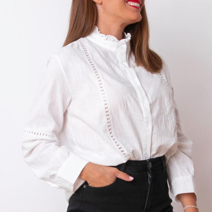 Camisa Cannes - Blanco