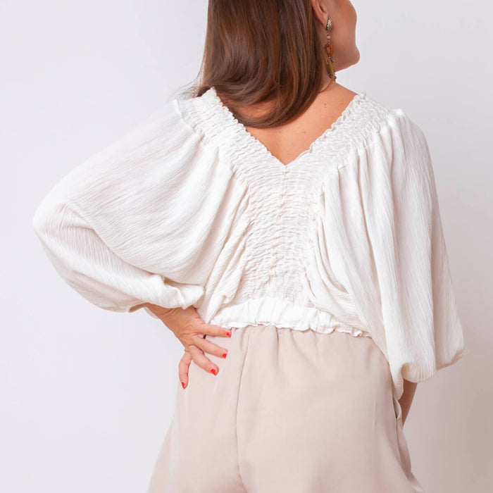 Blouse Dana - Blanc