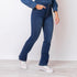 Flare-Jeans – Blau