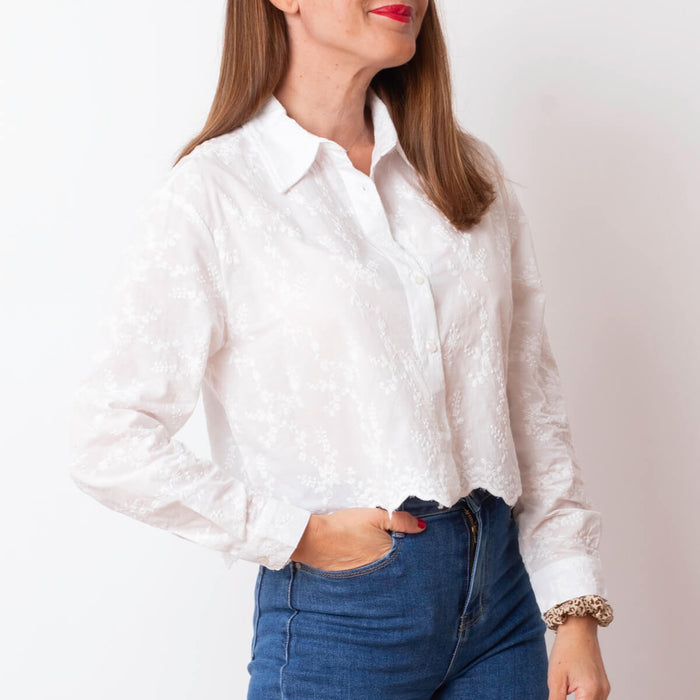 Camisa Louisse - Blanco