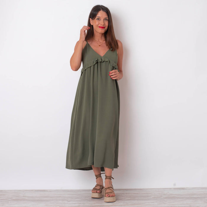 Balen Dress - Military