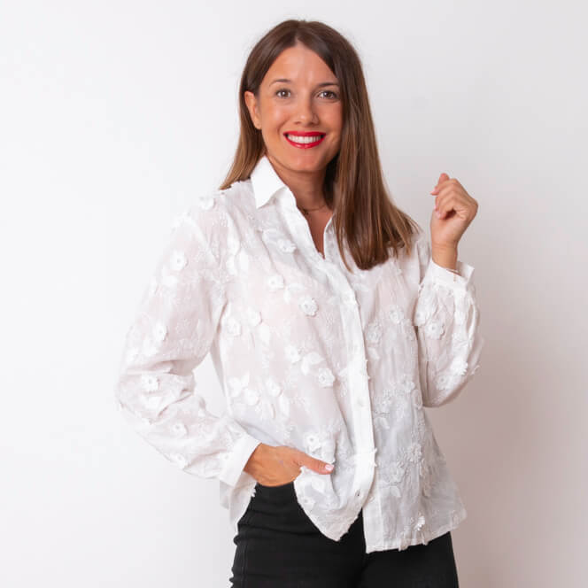 Camisa Josselin - Blanco