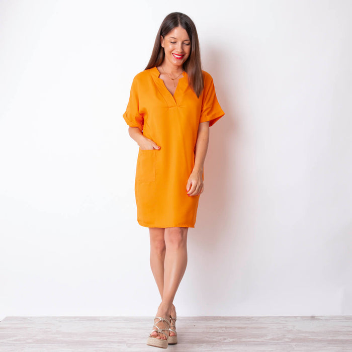 Robe Lisat - Orange