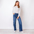 Wide Leg Jeans - Blue