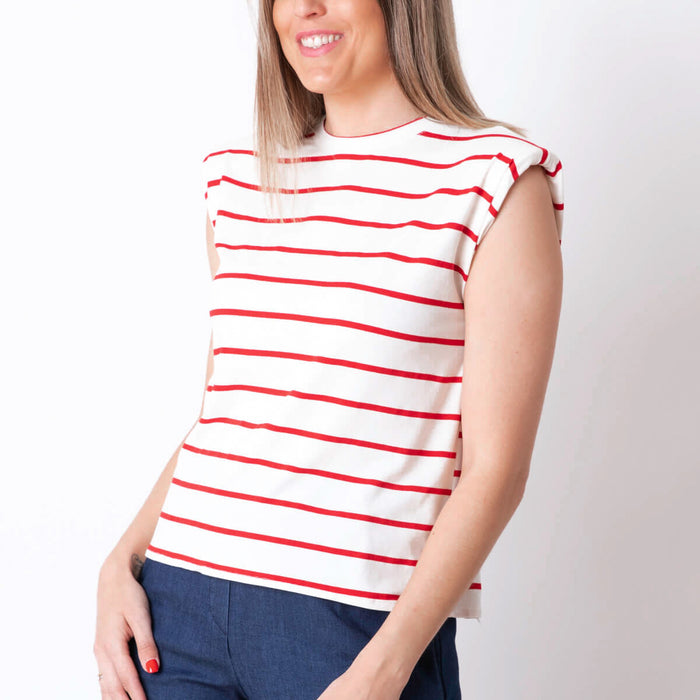 T-shirt Joan - Rouge