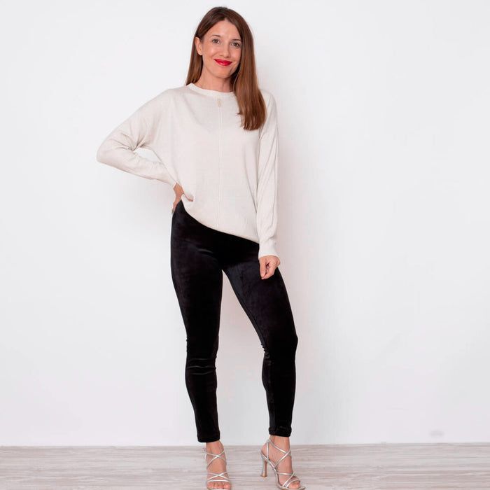 Legging Terciopelo - Negro