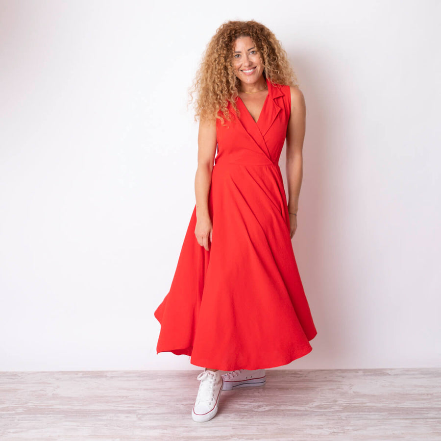 Vestido Irineo - Rojo