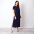 Rucu Dress - Navy