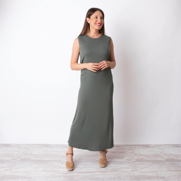 Yanira Dress - Military