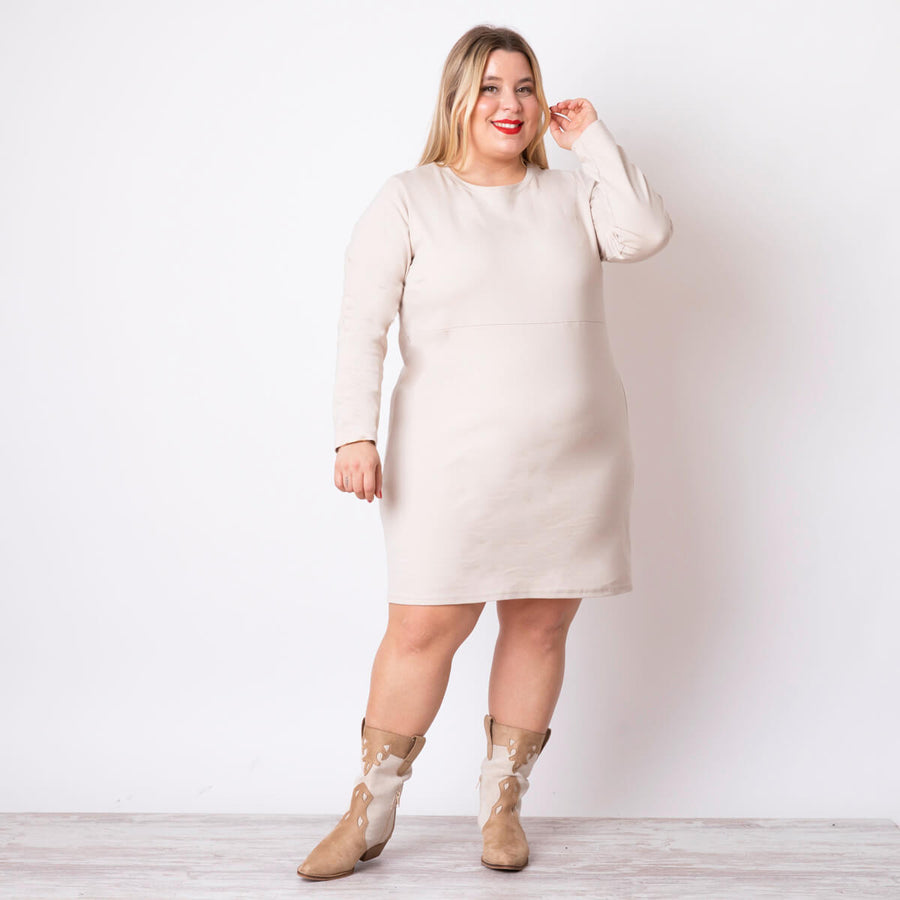 Kleid Helen - Beige