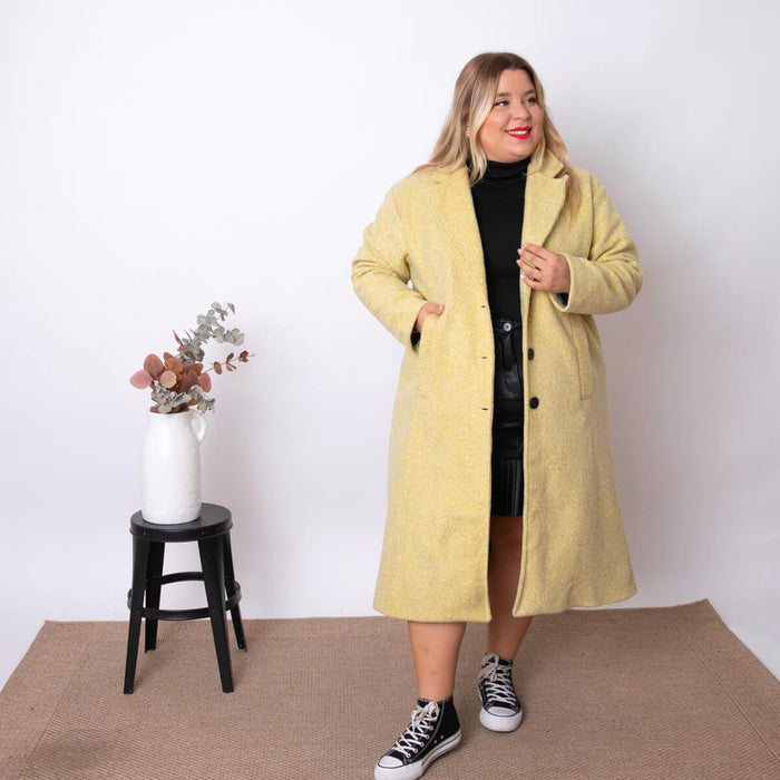 Aldam Coat - Jaune