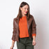 Biker Magen Ef. Fur - Brown