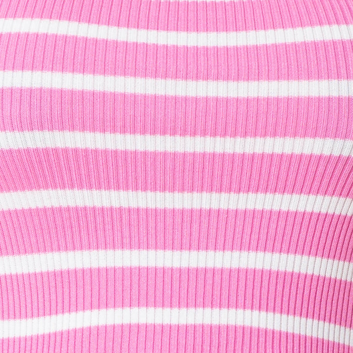 Striped Printed Top - Pink