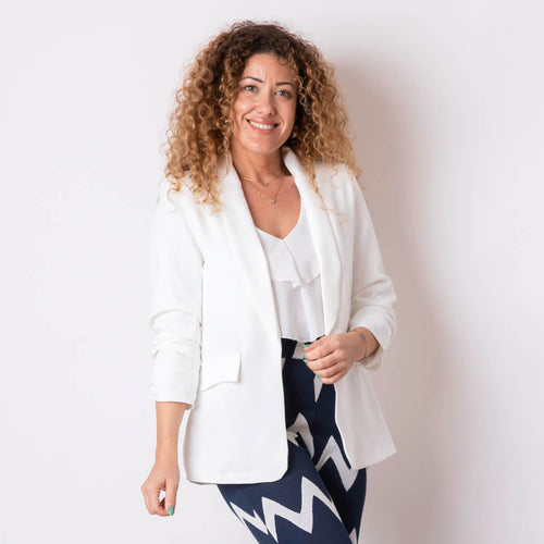 Numa Blazer - White