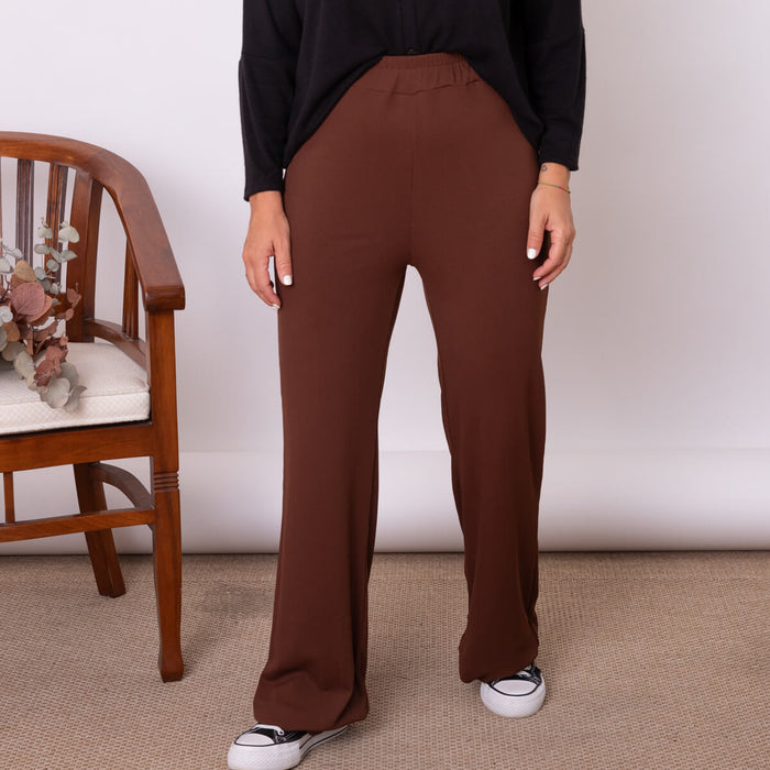 Terus - pantalon brun