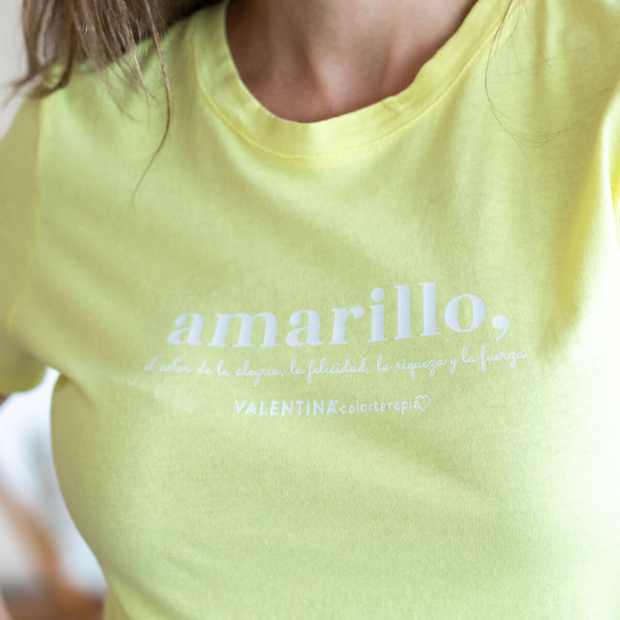 Camiseta Vareda - Amarillo