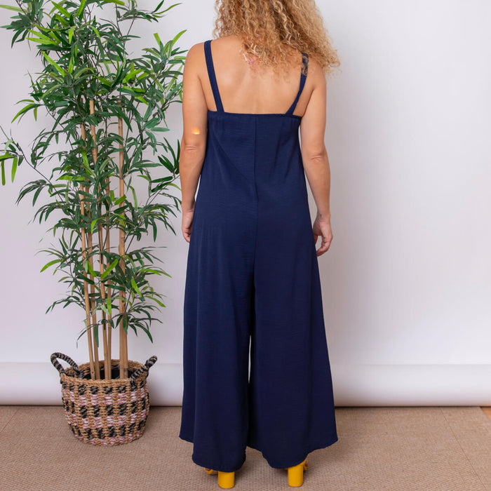 Jumpsuit Edam - Navy blau