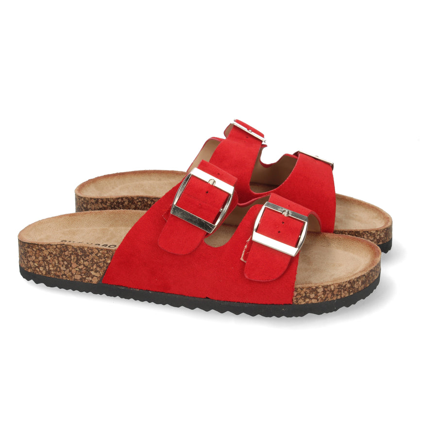 Sandale evin - rouge