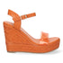Sandalo con zeppa Porel - Arancione