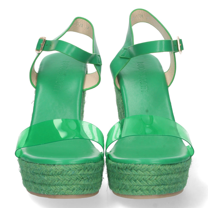 Sandal Wedge Porel - Green