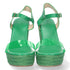 Sandal Wedge Porel - Green