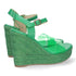 Sandal Wedge Porel - Green