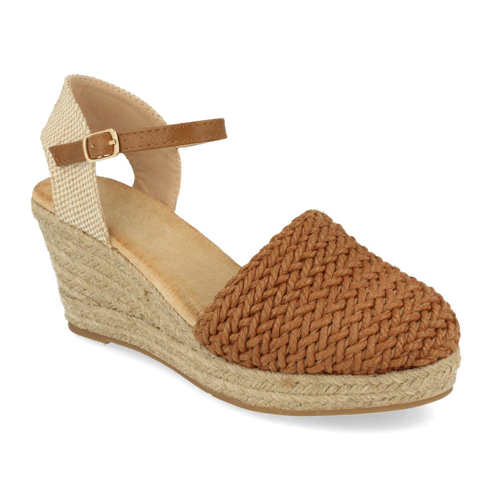 Sandal Wedge Genka - Camel